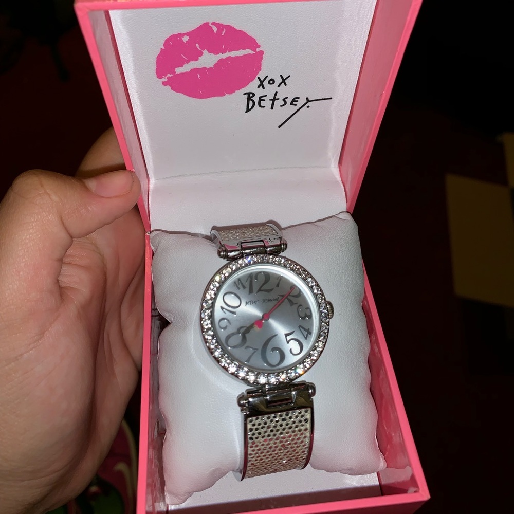 Silver watch